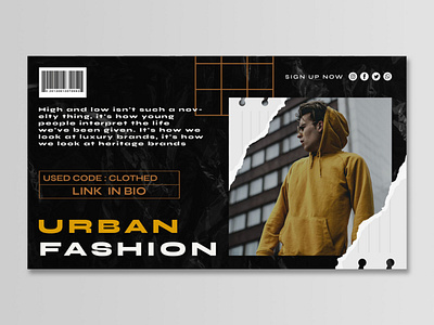 Urban Modern Layout & Banner Template marketing