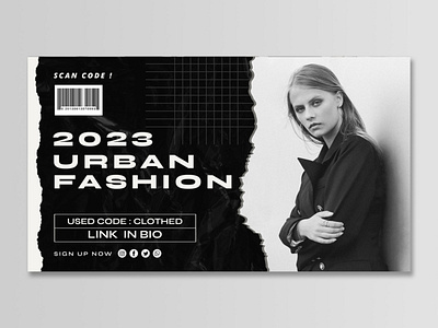 Urban Modern Layout & Banner Template marketing