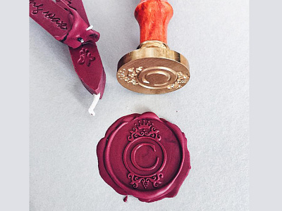 Lena Monogram Wax Seals