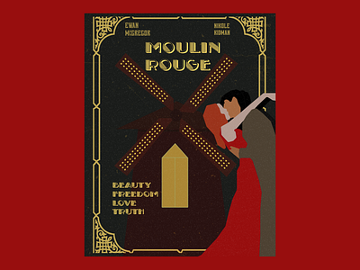 Moulin Rouge design graphic design illustration instagram ozon