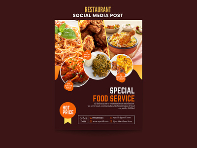 Restaurant Social Media Design Post design designflyer flyer designs graphic design graphic designer poster design restaurant flyer designs social media design post social media flyer designs