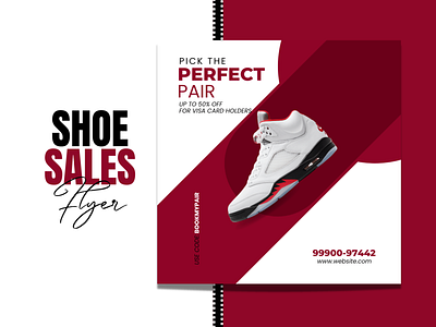 Shoe Sales Flyer Design design designflyer flyer designs graphic design graphic designer illustration logo poster design shoe sales social media flyer designs