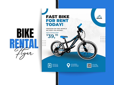 Bike Rental Poster Design