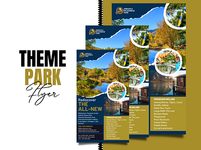 Theme Park Poster Design design designflyer flyer designs graphic design graphic designer poster design social media flyer designs