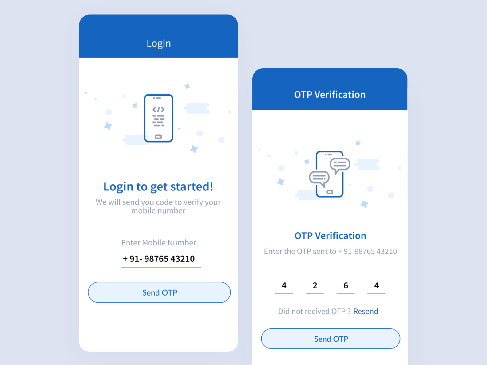 OTP Verification by Navna on Dribbble