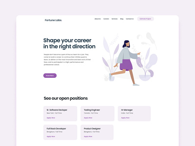 Career Page