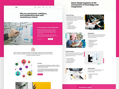 About & Service Page aboutpage branding clean minmilist pink productdesign service ui design uidesign web website websitedesign