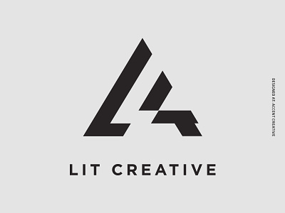Lit Creative - Brand Design accent creative geometric graphic design logo logofolio tour visuals