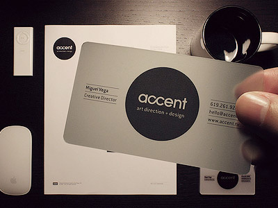 Brand ID accent accent creative brand business card california design dj edm electronic freelance logo music producer san diego