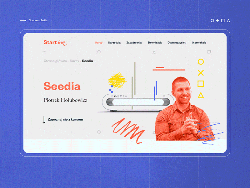 Startinn 2 animation behance color dailyui design education enterpreneur icon learning project site site design sketch startinn ui ui ux user interface webdesign webdesigner website