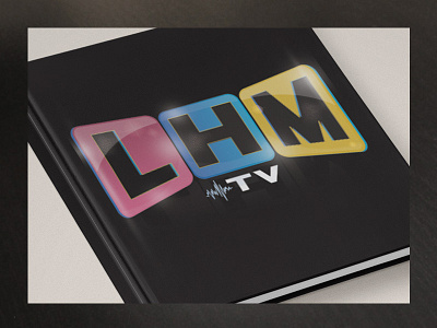 Logo Lhm Tv channel corporate identitiy design identity logo logotype themed tv web