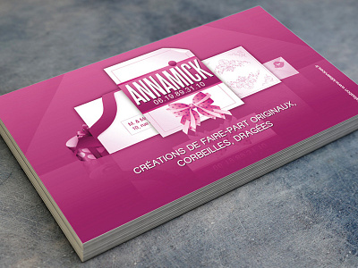 Annamick business card