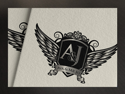 Logo Ava And Mrjo children classy cloth company corporate identity fashion fashionable heaven industry logo logotype