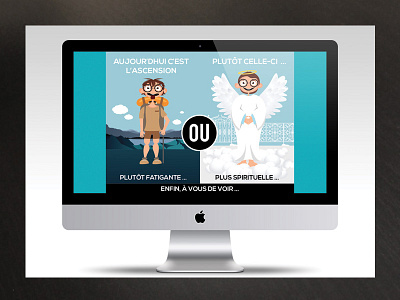 Ldi Illustration ad advertising angel celebration character communication design facebook hiking illustration presentation social media