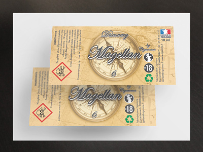 Carte Packaging Magellan Cigaroma cigarette company discovery e cigarette electronic fag magellan packaging retro style special edition vape