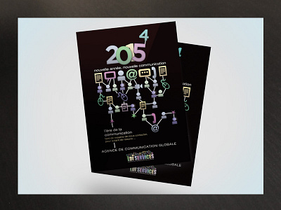 Flyer Ldi 2 celebration communication design emailing flyer global new year technologies visual