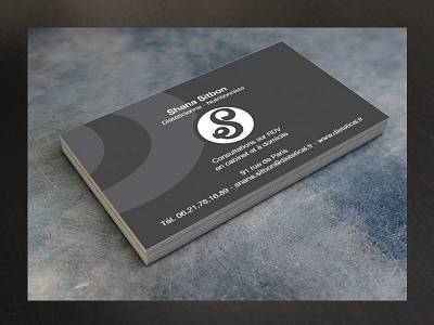 Carte Shana Stibon appointment business business card card communication company corporate name card