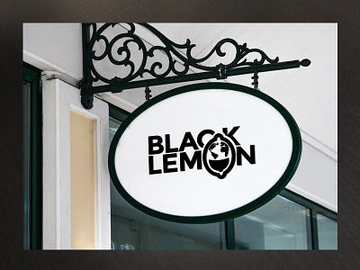 Logo Blacklemon Nb black and white business communication company corporate fruit identity lemon logo technology