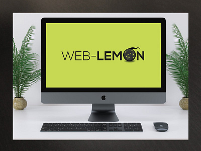 Logo Web Lemon business company corporate corporate identity internet it lemon logo technology web