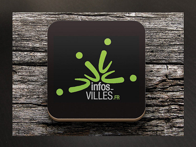 Logo Infos Ville annuary business city company corporate corporate identy information logo logotype portal print website