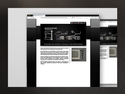 Noir Divoire Webdesign