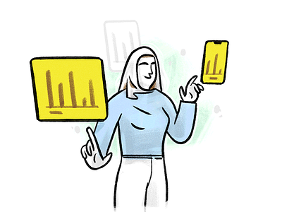 Analytics on the go analytics arab data devices dubai marketing webillustration