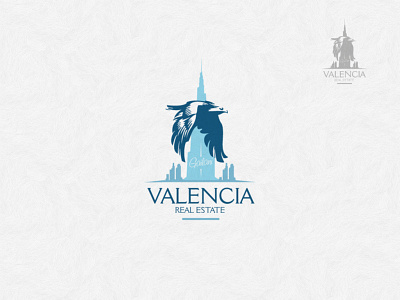 Valencia Real Estate branding design graphic design illustration logo