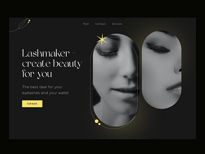 Firstpage for lashmaker