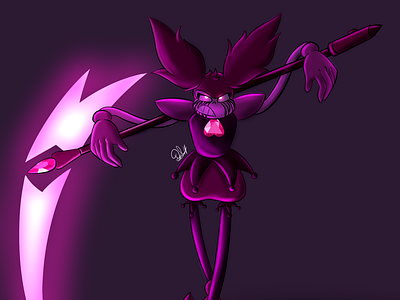 First work uploaded 2d art character design spinel