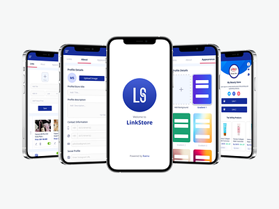 LinkStore UI Design ui