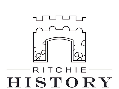 Ritchie History Museum adobe branding design graphic design illustrator logo