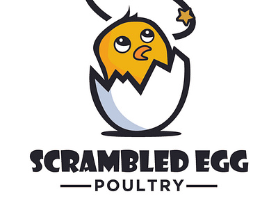 Scrambled Egg Poultry adobe branding design graphic design illustration illustrator logo