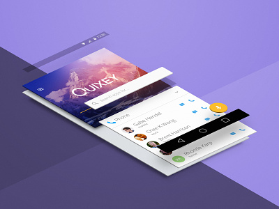 Quixey Deep Views android cards deep views engine isometric material design mobile phone quixey search serp
