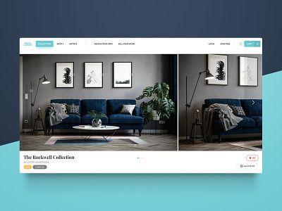 Booteek Website collection ecommerce furniture furniture store web app website