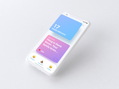Zero by Ro: Mobile Concepts 3 cessation health ios men mobile quit roman smoking ui ux