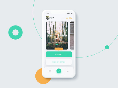 Wag! Mobile Redesign app booking dog ios mobile product ui ux wag wag! walking