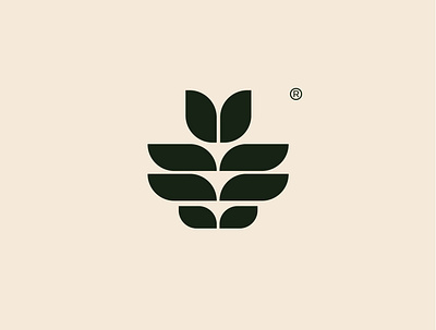 plant based e-commerce logo brand brand identity branding corporate design design e commerce fitness food health healthy logo modern plant based simple supplements vegan vegetarian