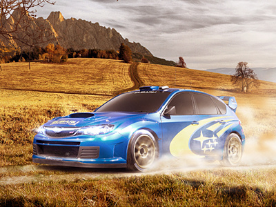 Subaru WRC Concept composing concept subaru wrc