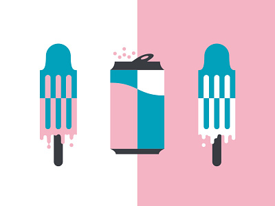 Beers & Popsicles beer icon illustration popsicle summer