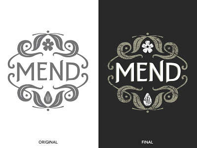 Mend Logo design logo