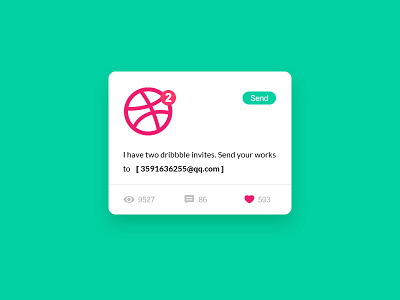 Dribbble Invite