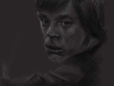 Quick Luke Skywalker Sketch apple pencil ipad luke rotj sketch skywalker star wars