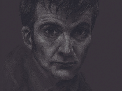 David Tennant (10th Doctor) Quick Sketch david tennant doctor who sonic tardis tennant tenth doctor