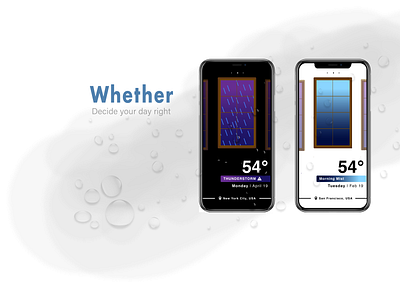 Weather App Design