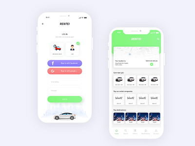 Car rental app