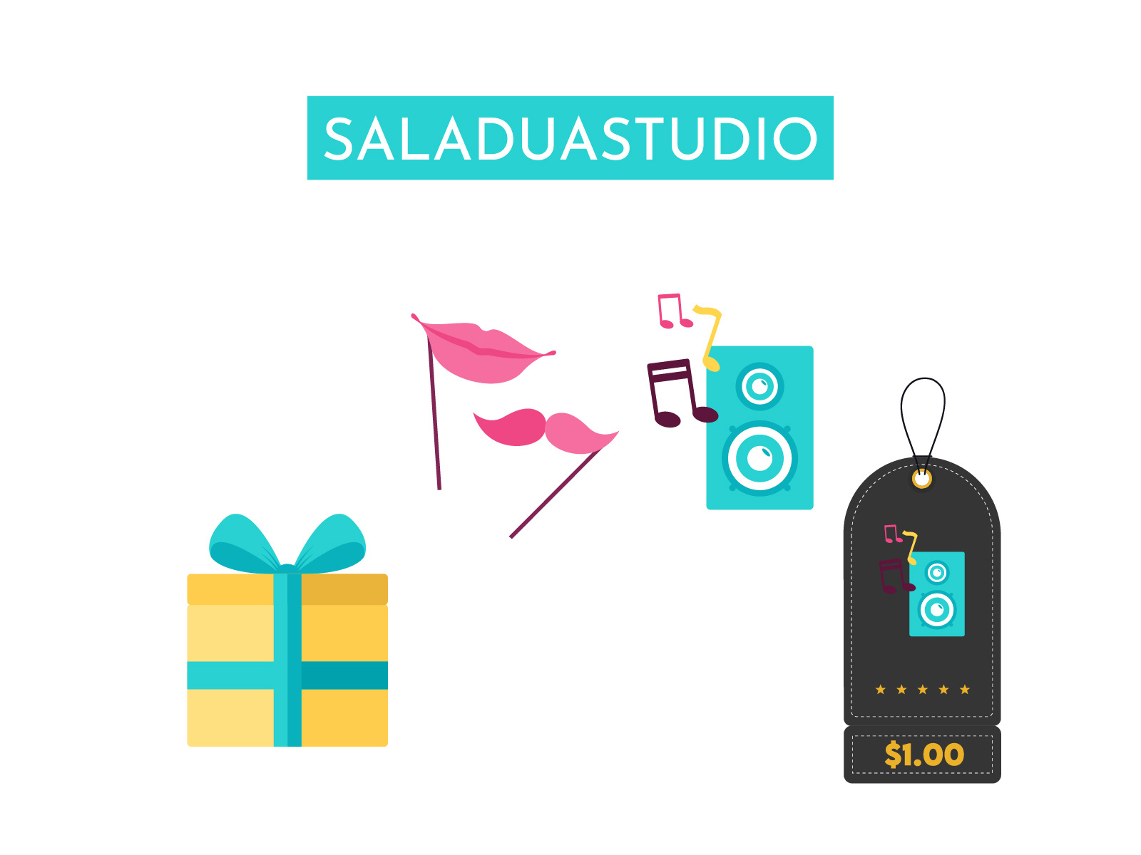 Party Speaker Icon by sala on Dribbble