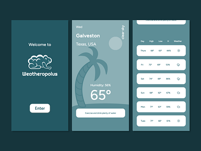 Weatheropolus css design graphic design html illustration javascript logo ui weather