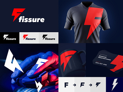 Fissure branding logo