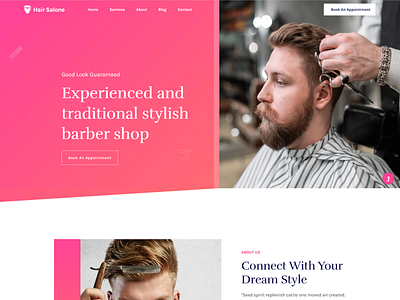 Minimal website for shop branding graphic design ui web development