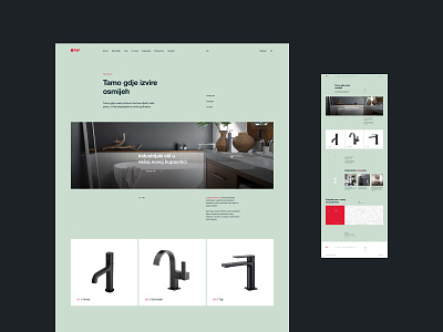 TAP concept agency colors design grid typography ui web website